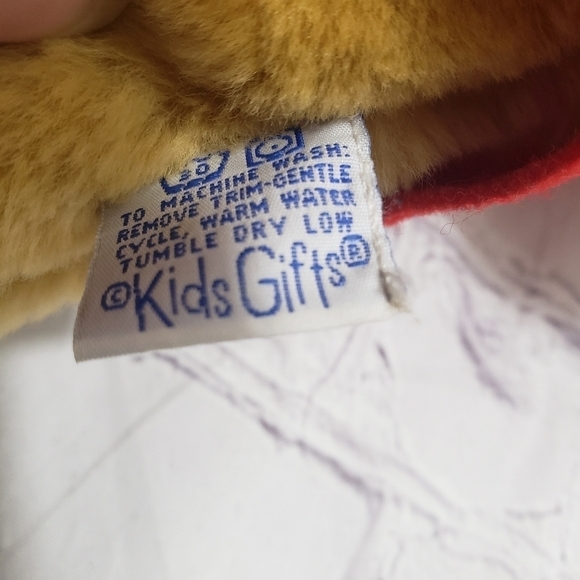 Sears Craftsman Paddington Bear Plush 12" Stuffed Animal Teddy Bear Vintage - Picture 7 of 8